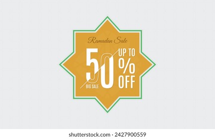 ramadan sale vector, ramadan sale 50% off, ramadan big sale 50% off