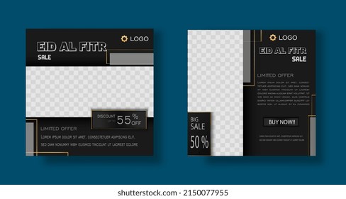 Ramadan Sales Banner Promotion Template. Suitable for Web Post Templates and Social Media Promotions for Ramadan, Islamic, etc