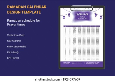 Ramadan schedule 2021 for Prayer times in Ramadan. Ramadan Kareem Timing 2021 Calendar, Ramadan Calendar Schedule - Fasting, Iftar and Prayer time table