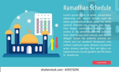 Ramadan Schedule Conceptual Design