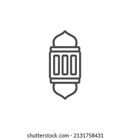 ramadan simple icon for muslims