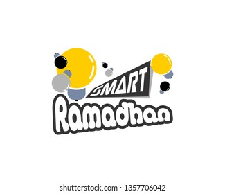 Ramadan Smartly fasting Design Template - Vector