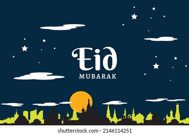 ramadan Social Media Post Vektordekoration islamic religiösen Festival und eid ramzan kareem mubarak