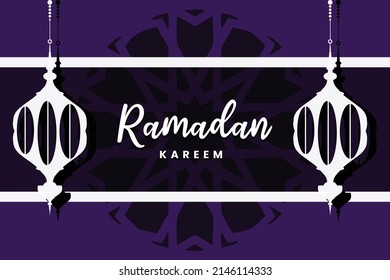 ramadan social media post vector decoration islamic religious festival and eid ramzan kareem mubarak