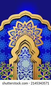 Ramadan special background. suitable for use as wallpaper, congratulatory Ramadan background or others