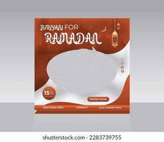 Ramadan Special Food Social Media Post Template