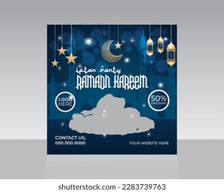 Ramadan Special Food Social Media Post Template