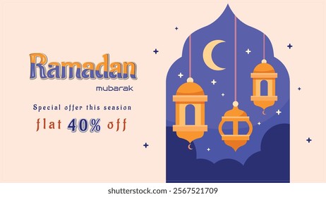 RAMADAN SPECIAL SALE FLAT 40 PERCENT OFF 2025 LATEST GRAPHIC DESIGN