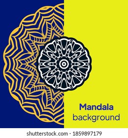 Ramadan Style Decorative mandala. Mandala for print, poster, cover, brochure, flyer, banner. Vector illustration