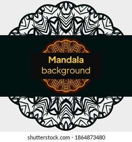 Ramadan Style Decorative mandala. Mandala for print, poster, cover, brochure, flyer, banner. Vector illustration