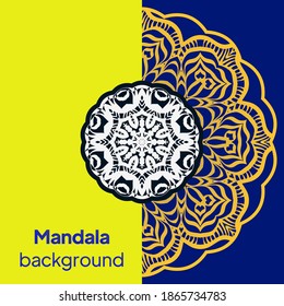 Ramadan Style Decorative mandala. Mandala for print, poster, cover, brochure, flyer, banner. Vector illustration