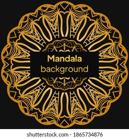 Ramadan Style Decorative mandala. Mandala for print, poster, cover, brochure, flyer, banner. Vector illustration