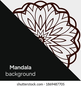 Ramadan Style Decorative mandala. Mandala for print, poster, cover, brochure, flyer, banner. Vector illustration