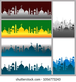 ramadan template, modern abstract design. vector