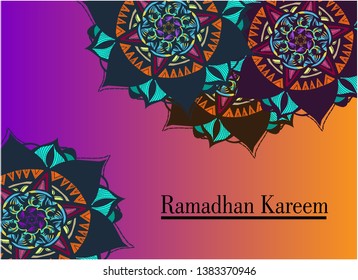 Ramadan theme background that is very suitable for promotional images or banners