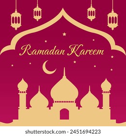 ramadan theme design vector illustration