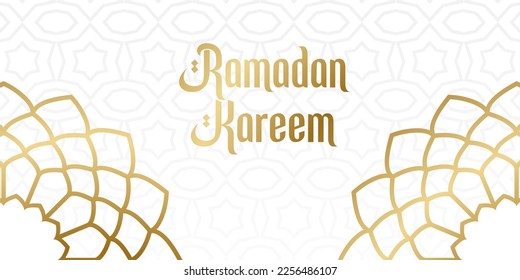 Diseño de plantillas simple y elegante para el tema de Ramadán