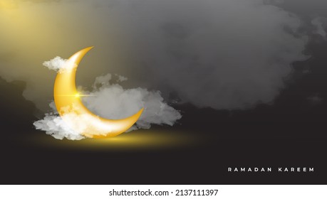 A Ramadan themed background with a mix of gold and black, perfect for Islamic themed backgrounds