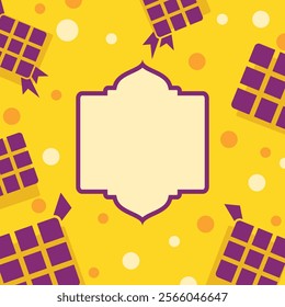 ramadan trendy color background template