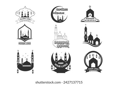 Ramadan Typography Bundle, Ramadan Logo Design Bundle, Islamic Logo, Ramadan Mubarak Bundle, Ramadan Kareem Bundle, Islamic typography, Islamic calligraphy, Calligraphy Design, Logo Design, Graphic