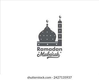 Ramadan Typography Design, Ramadan Logo Design, Islamic Logo, Ramadan Mubarak, Ramadan Kareem, Islamic typography, Islamic calligraphy,  Logo Design, Graphic Design, Vector 