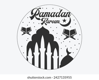 Ramadan Typography Design, Ramadan Logo Design, Islamic Logo, Ramadan Mubarak, Ramadan Kareem, Islamic typography, Islamic calligraphy,  Logo Design, Graphic Design, Vector 