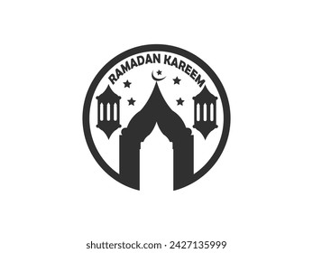 Ramadan Typography Design, Ramadan Logo Design, Islamic Logo, Ramadan Mubarak, Ramadan Kareem, Islamic typography, Islamic calligraphy,  Logo Design, Graphic Design, Vector 