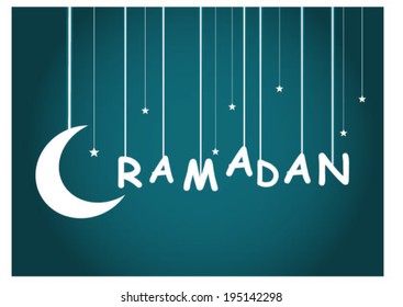 Ramadan vector 