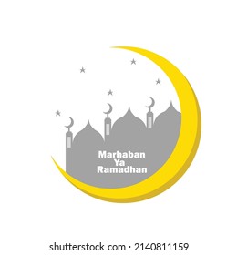 Ramadan vector background illustration design
