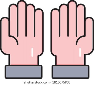 ramadan vector flat color icon 