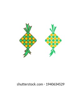 ramadan vector icon illustration, ketupat food, happy eid wishes, ramadan kareem templates, ramadan post greetings vector, ramadan background