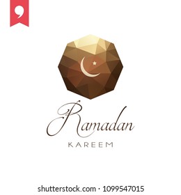 Ramadan vector icon, Islamic symbol 2018.