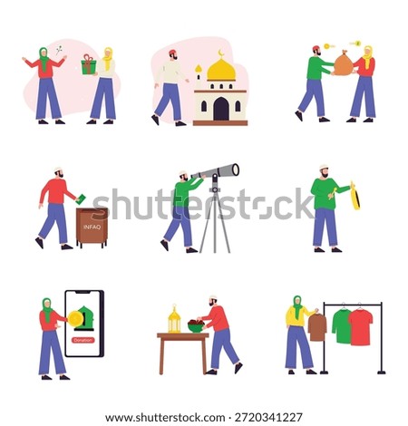 Ramadan Vector Illustration Set 2