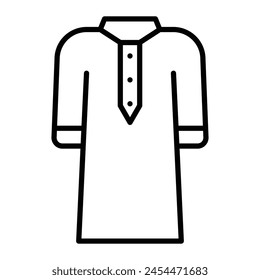 Ramadan Vector Line Icon Design
