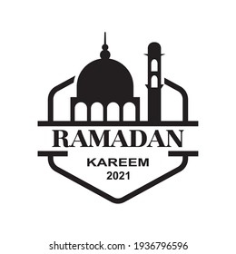 vector ramadán, vector logo musulmán 