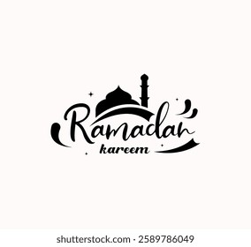 Ramadan vector text effect design. Ramadan kareem text for poster, backgroun etc.