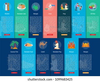 Ramadan Vertical Banner Concept