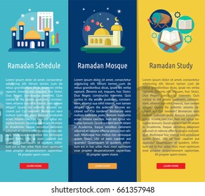 Ramadan Vertical Banner Concept