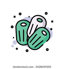 ramadan wight and gray icon Dates