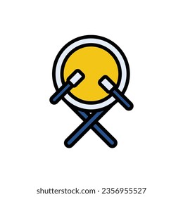 Ramadhan Bedug Icon Vector Illustration