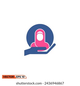 Ramadhan flat icon color design vector graphic of template, sign and symbol  