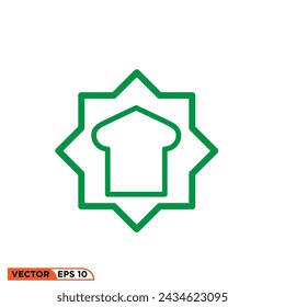 Ramadhan icon design vector graphic of template, sign and symbol