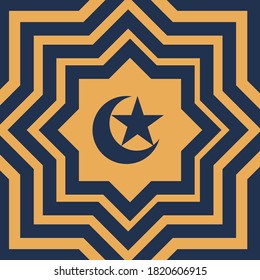 Ramadhan Islamic Vector and Illustration. Beautiful Arabian Culture with Mosque Picture.