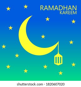 Ramadhan Islamischer Vektorgrafik und Illustration. Schöne arabische Kultur mit Moschee Bild.