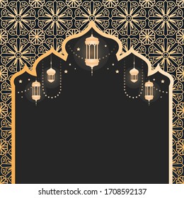 Plantillas de diseño de fondo Ramadán Kareem