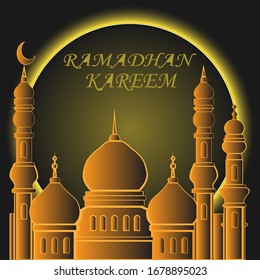 Ramadhan Kareem designs the moon and the mosque02