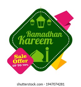 Ramadhan Kareem Grußdesign