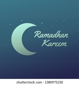 Ramadhan kareem illustration background - Vector