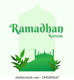 Ramadhan kareem islamic background for poster