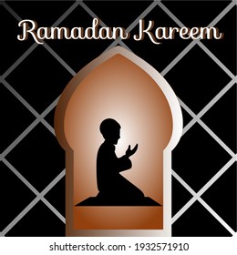 Ramadhan Kareem islamic background vector illustration 